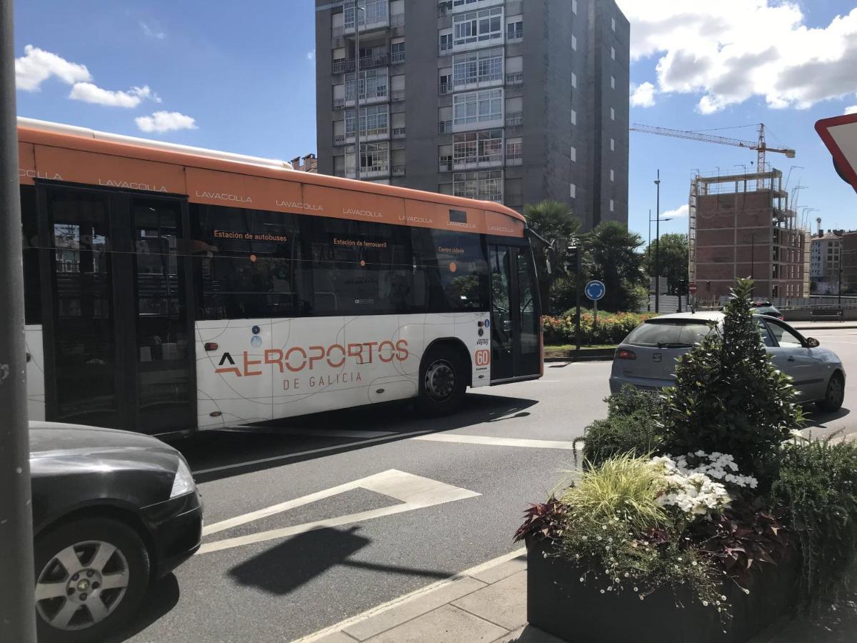 Piso al lado de estación intermodal Santiago de Compostela Exterior foto